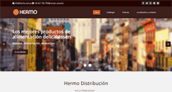 Desktop Screenshot of hermo.com.es